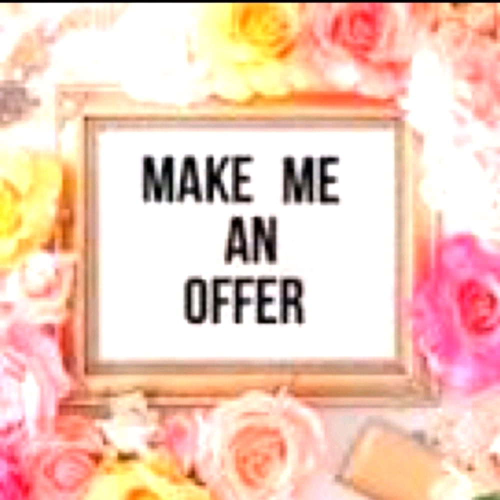 I would love to except your reasonable offers.